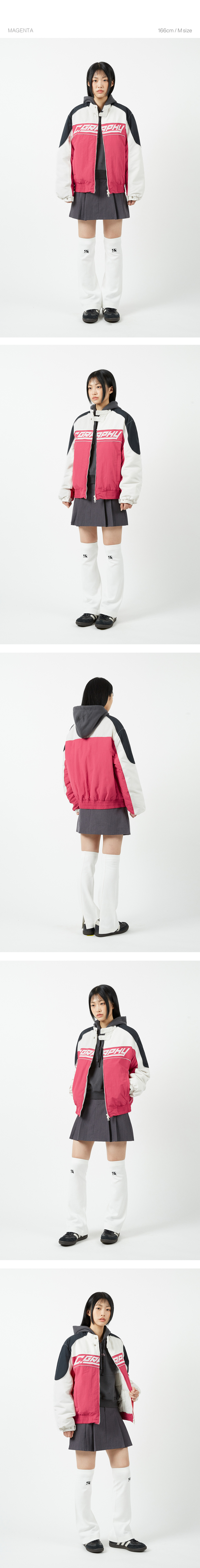 ★codegraphy★ CGRAPHY Piping Biker Jumper Black MUSINSA | Codegraphy C.GRAPHY Piping Biker Jumper_Black
