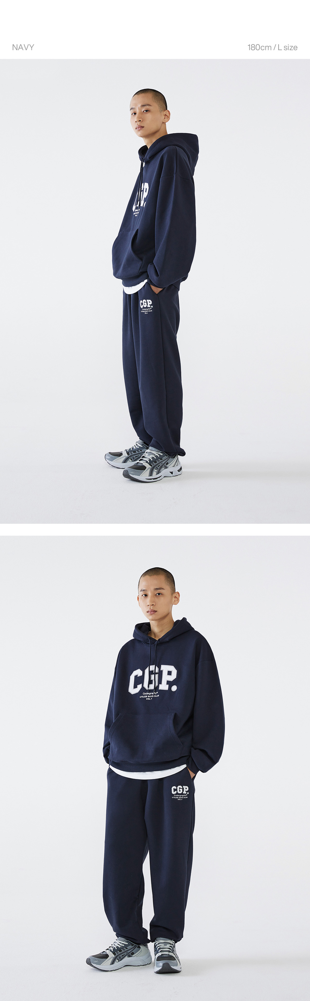 MUSINSA | Codegraphy 22FW Fleece lined_CGP arch logo