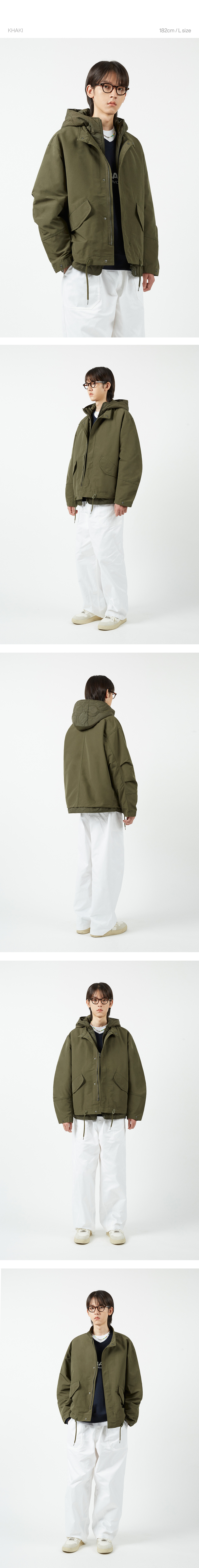 [24FW] CODEGRAPHY★FISHTAIL HOOD SHORT JACKET フードショート 24FW] CODEGRAPHY☆FISHTAIL HOOD SHORT JACKET フードショート