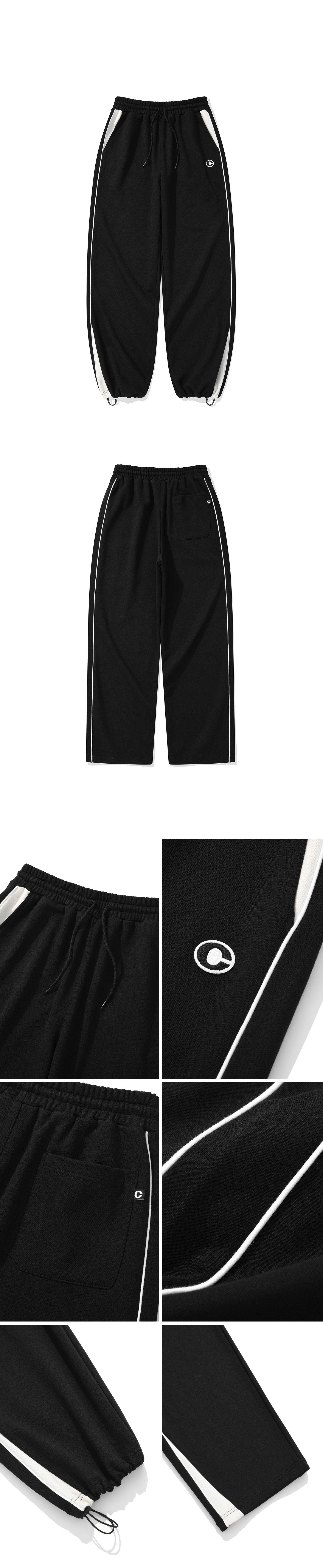 ボトムスその他 codegraphy C Logo Color Block Tech Training Pants Black MUSINSA | Codegraphy C Logo Color Block Tech Training