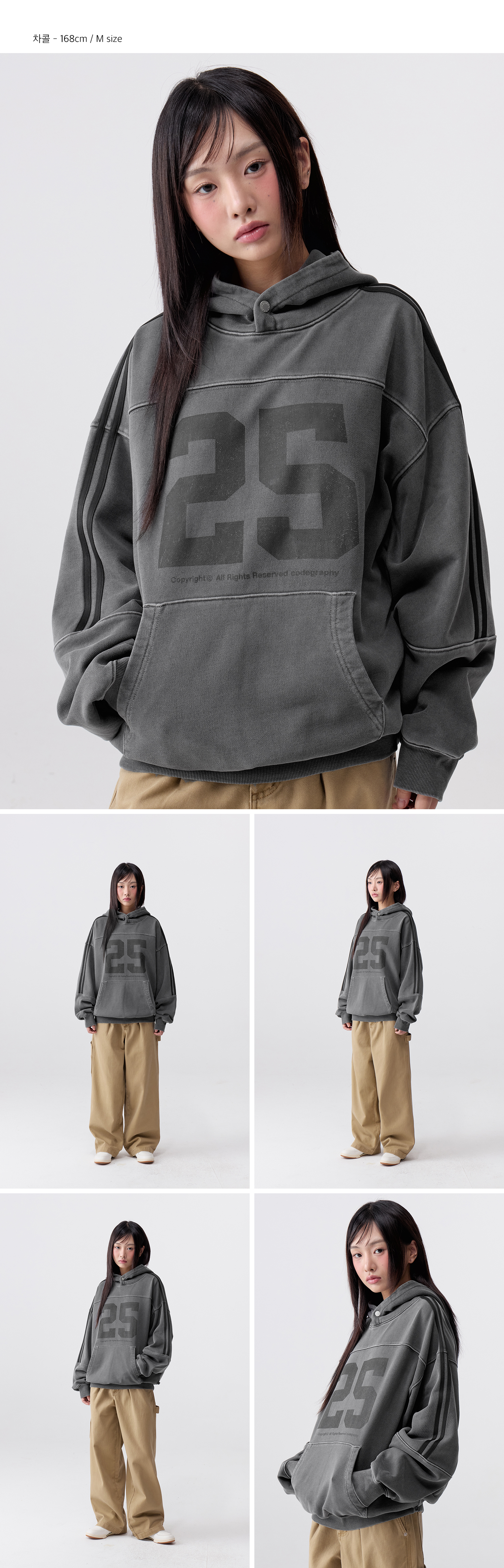 ★CODEGRAPHY★25 Cut Track Hoodie★ MUSINSA | Codegraphy 25 cut track hoodie_black