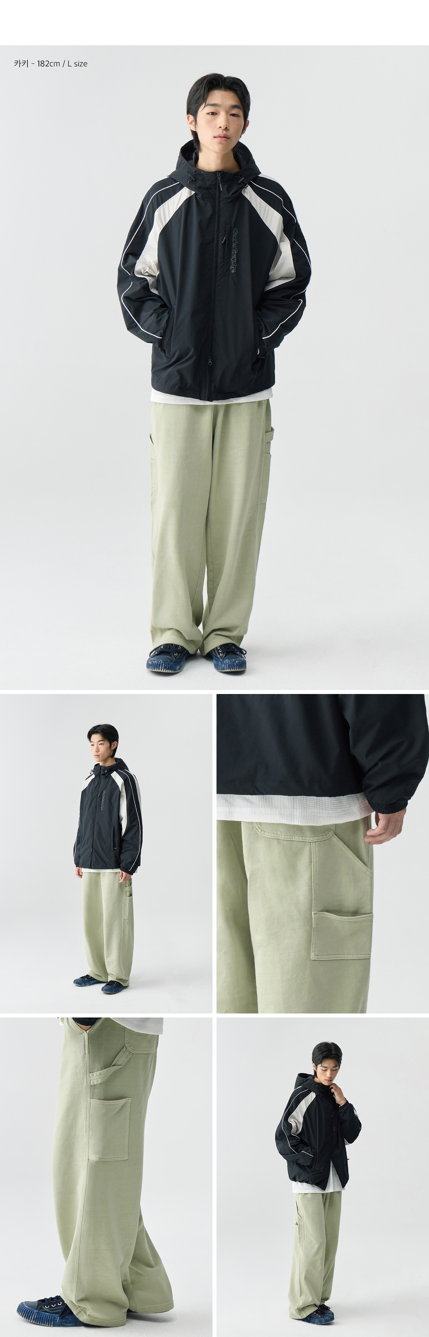 [CODEGRAPHY]★24FW★韓国人気★CARPENTER TRAINING PANTS MUSINSA | Codegraphy Carpenter Training Pants_Khaki