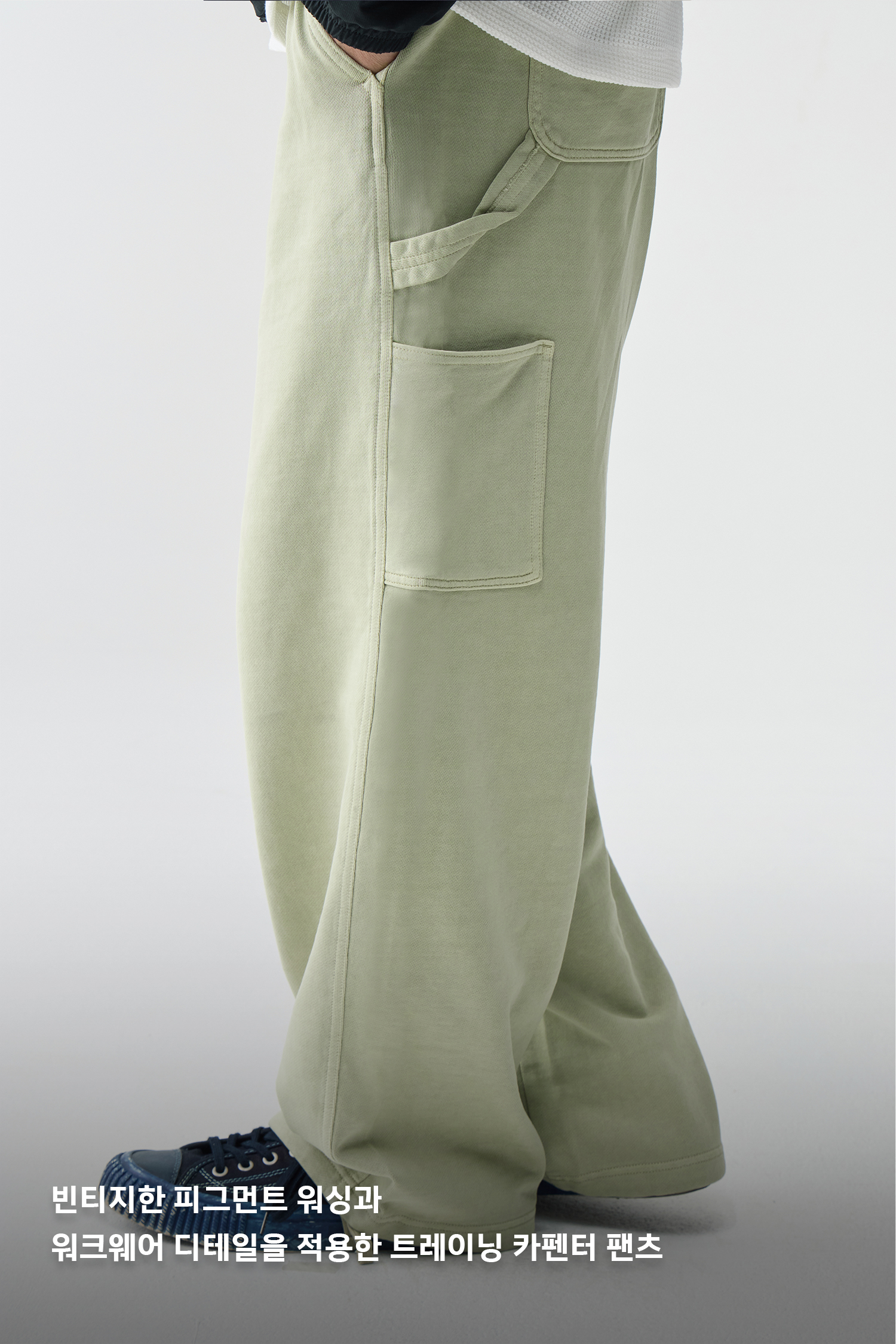 [CODEGRAPHY]★24FW★韓国人気★CARPENTER TRAINING PANTS MUSINSA | Codegraphy Carpenter Training Pants_Khaki