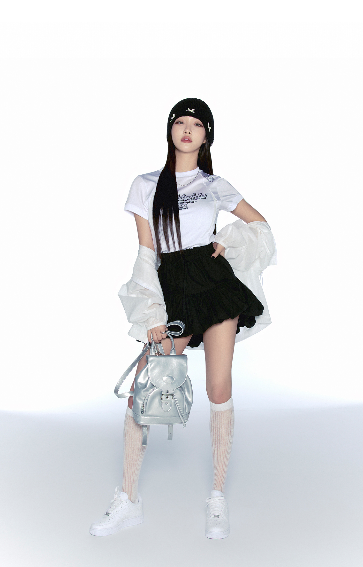 ☆CODEGRAPHY☆ WAVE SYMBOL MINI CANVAS CROSS BAG MUSINSA | Codegraphy WAVE logo symbol mini canvas cross