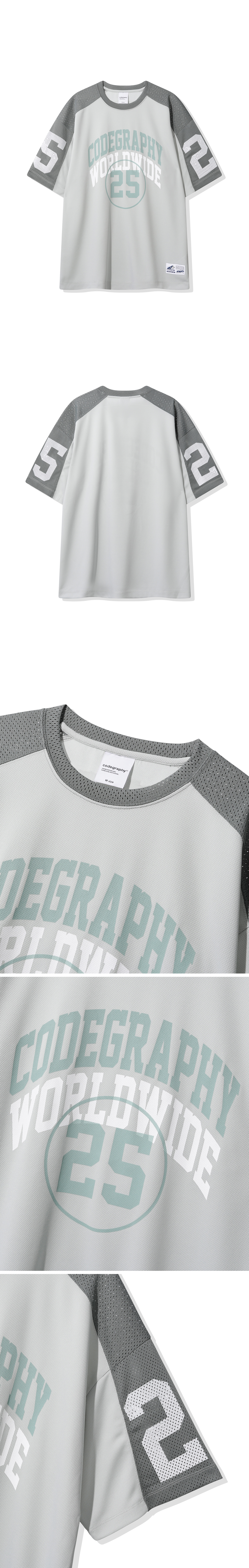 ★ codegraphy★ 25 World Wide Jersey Short Sleeve T-Shirt W MUSINSA | Codegraphy 25 Worldwide Jersey Short Sleeve T