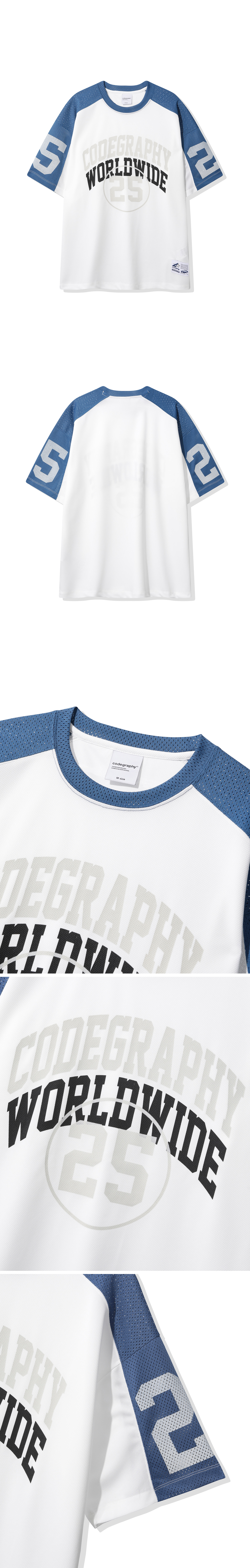 MUSINSA | Codegraphy 25 Worldwide Jersey Short Sleeve T