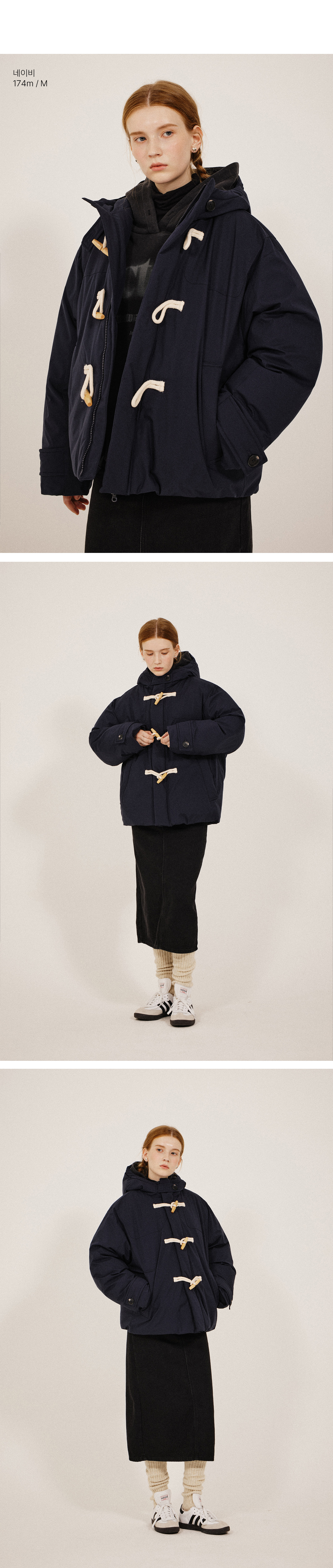 ●KIIMUIR●OVERFIT 2-WAY DUFFLE HOOD SHORT PADDING 韓国人気 MUSINSA公式 | KIIMUIR Overfit 2-WAY Duffle Hood Short
